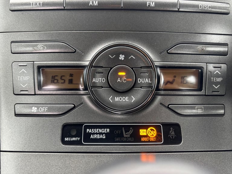 2007 Toyota Auris 1.6 T Spirit Multimode 5dr HATCHBACK Petrol Automatic
