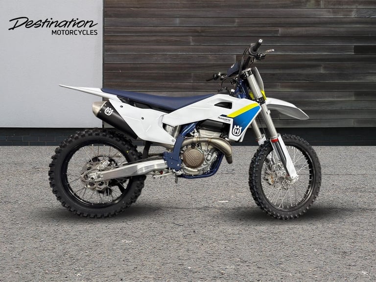 image for 2025 Husqvarna Offroad Motorcross FC 350 Petrol white 5 Speed