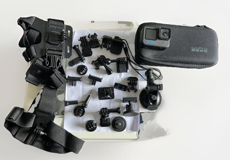 GoPro Hero 10 Black with Accessories Bundle (Includes 3 DJI Magnetic Mounts)