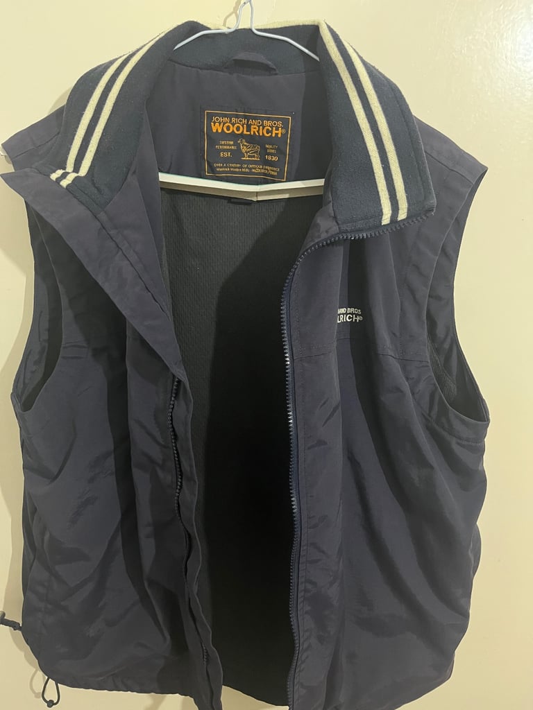 Woolrich blu vest L