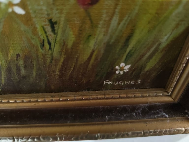 Large painting original sign copy 