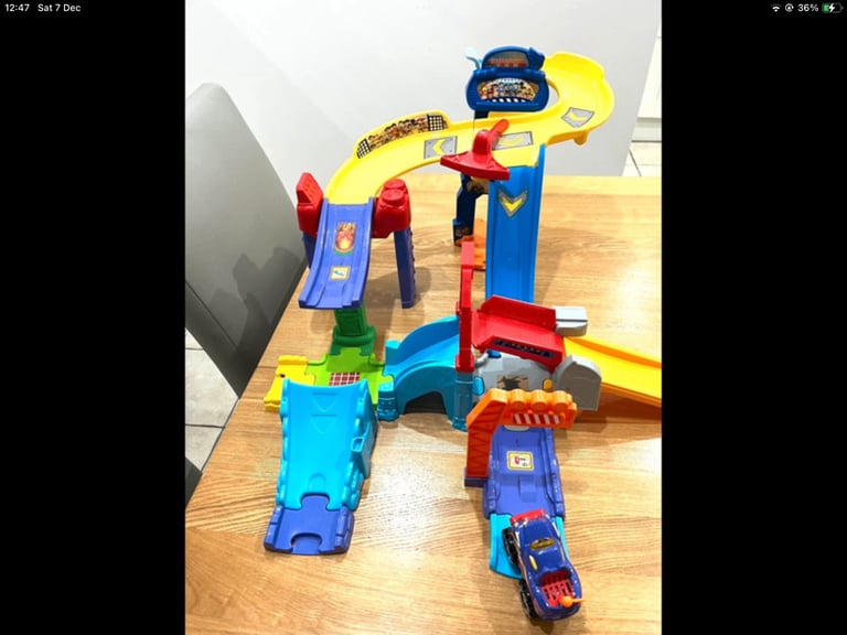image for VTECH TOOT-TOOT DRIVER MONSTER RALLY TRACK AND RALLY CARCAR