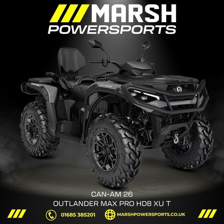 image for Can-Am Outlander Max Pro HD8 XU T 2026 - Can-Am Dealer - Reserve Now!