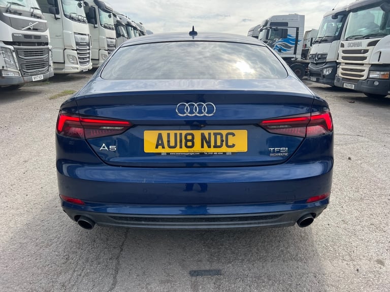 2018 AUDI A5 2.0 TFSI QUATTRO S LINE 5dr S TRONIC PETROL DAMAGED SALVAGE 
