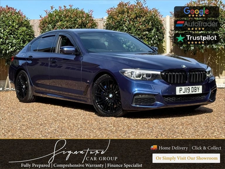image for 2019 BMW 5 Series 2.0 530e 9.2kWh M Sport Saloon 4dr Petrol Plug-in Hybrid Auto Euro 6 (s/s)  Sal...