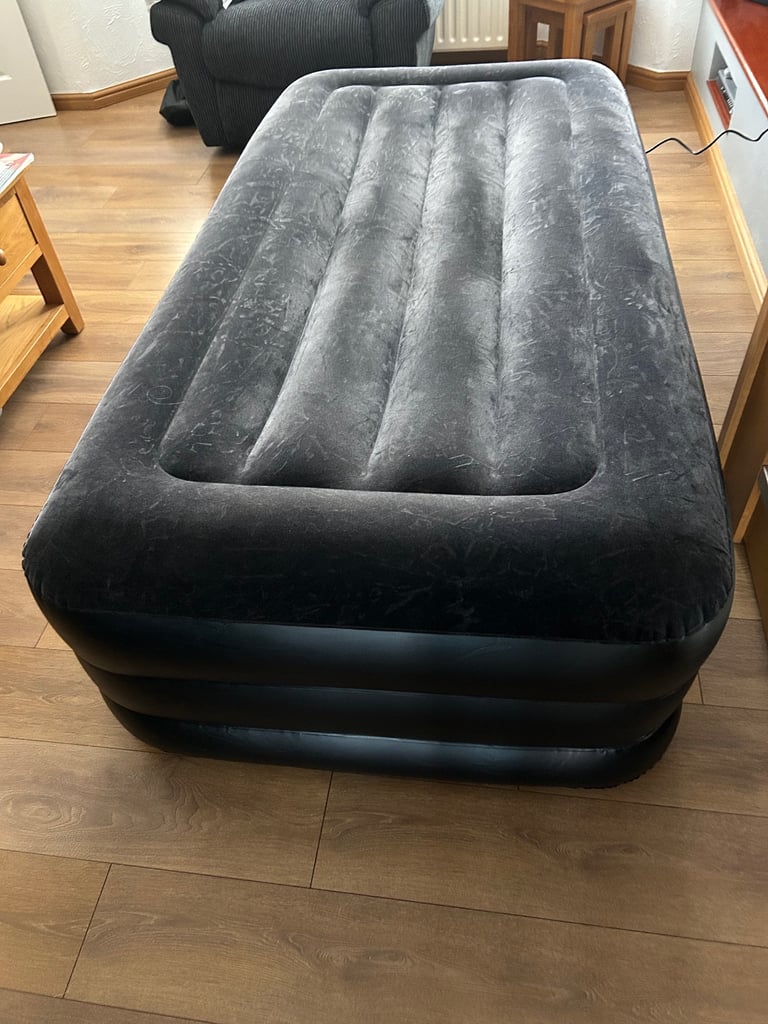 image for Single Air Bed with built in electric pump