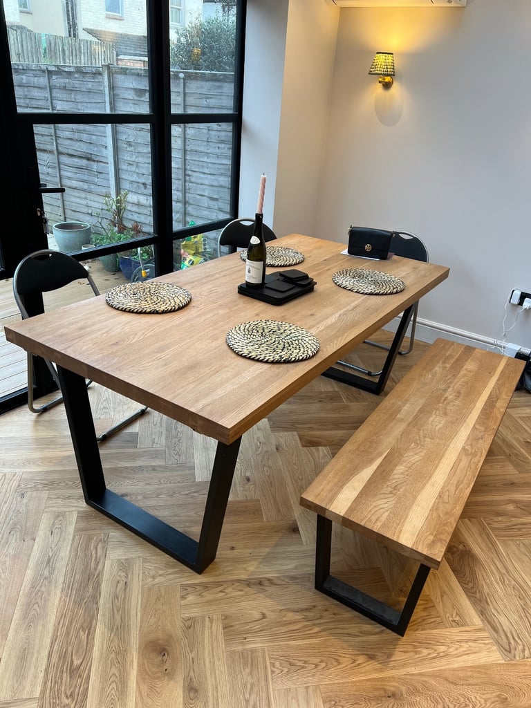 image for John Lewis Solid Oak Dining Table