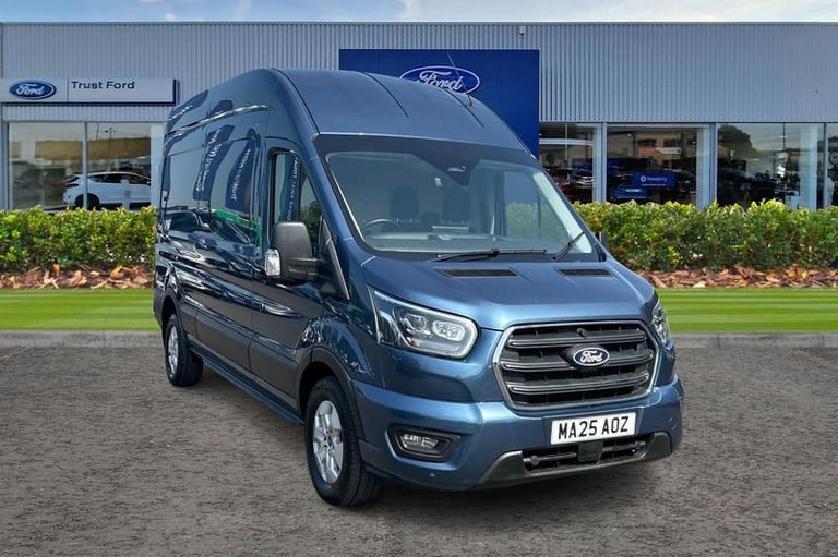 image for 2025 Ford Transit 350 Limited L3 H3 LWB High Roof FWD 2.0 EcoBlue 165ps, SAT NAV, PLYLINED Ma Pan...