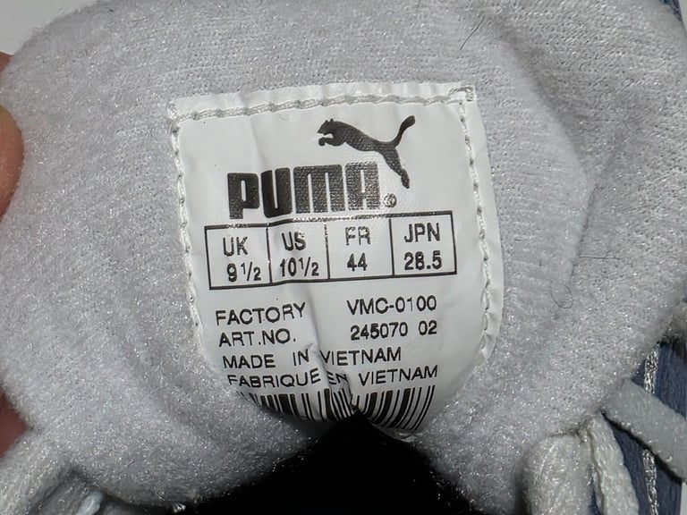 Puma Trainers Size 9.5 UK
