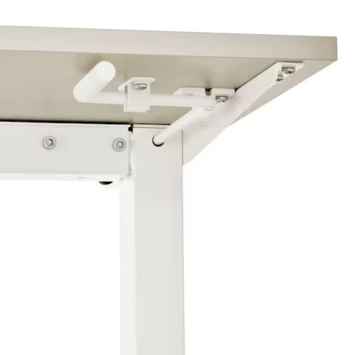 IKEA adjustable height  TROTTEN Desk sit/stand, white, 160x80 cm