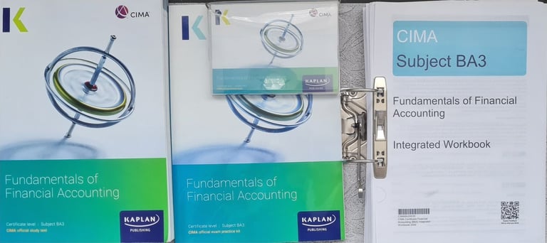 CIMA BA3 Fundamentals of financial accounting 