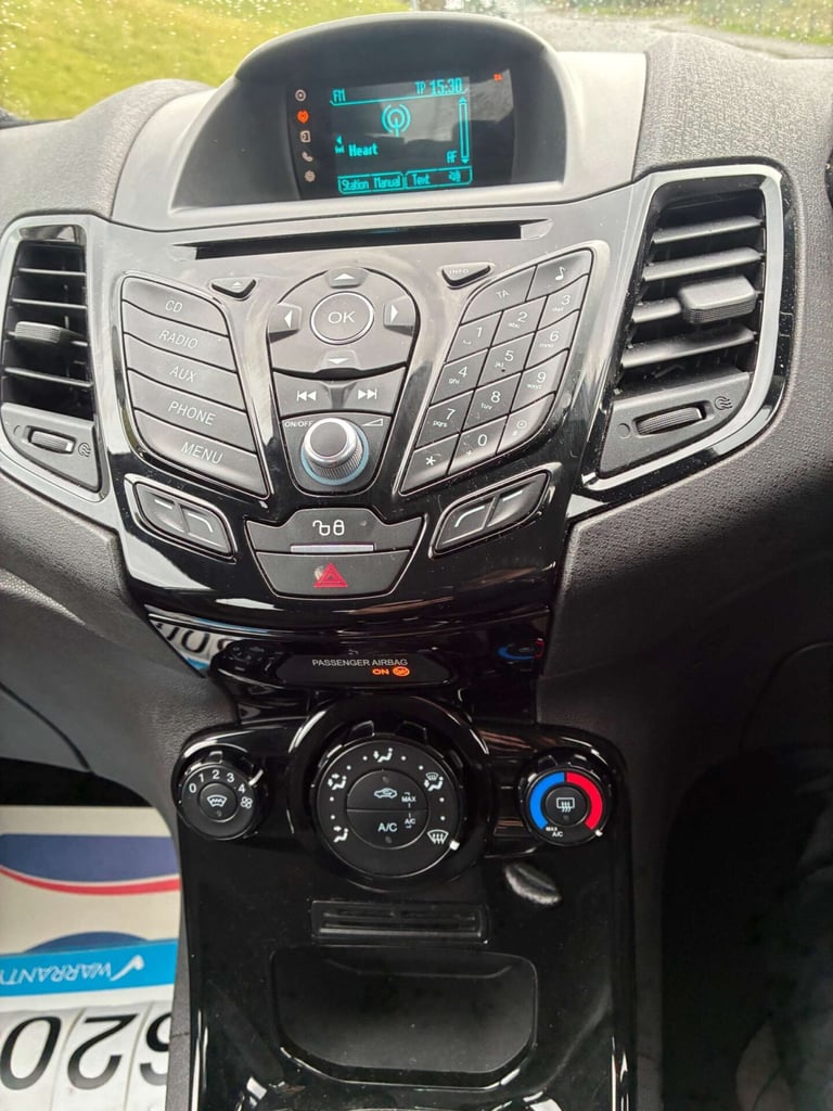 2015 Ford Fiesta 1.2 Fiesta Zetec 5dr Hatchback Petrol Manual