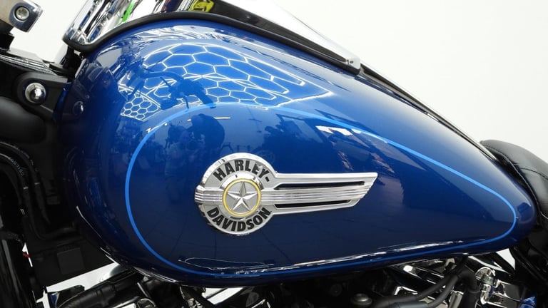 HARLEY-DAVIDSON FAT BOY 114 1868cc 2022 22reg Blue only 7,127 Miles 