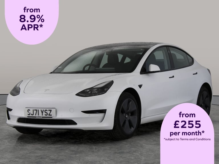 2021 Tesla Model 3 Standard Range Plus Saloon 4dr Electric Auto RWD (241 bhp) - AUTO PARK - LE Sa...