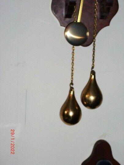 dutch wall clock converted to quartz battery westminster chimes 