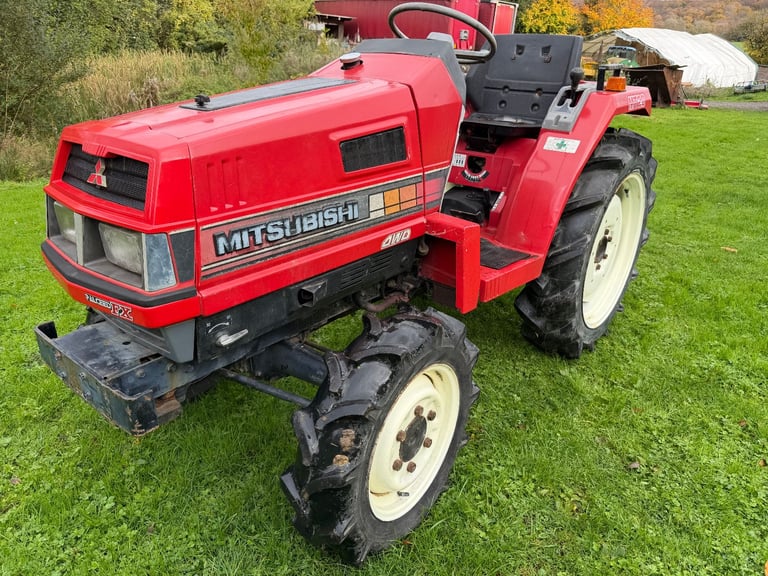 MITSUBISHI MT20 4WD Compact Tractor & Rotavator, flail available ** VIDEO ** ** 1026 Hours ** 20HP