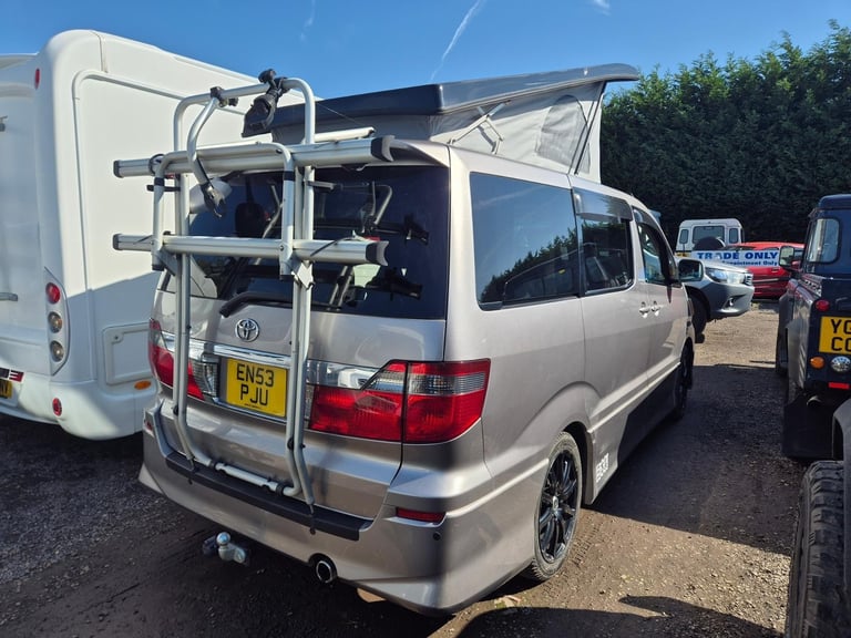 Toyota Alphard Pop Top Campervan 2003