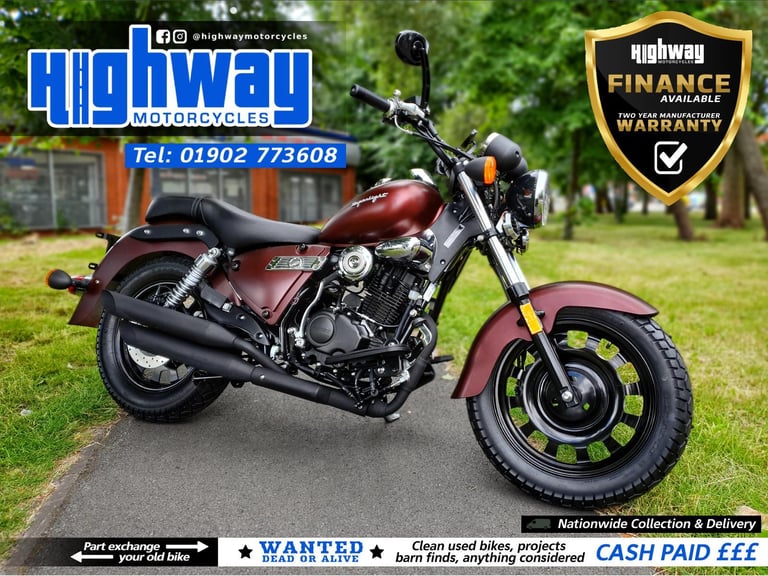 image for NEW Keeway Superlight 125 CBT Learner Legal Custom Cruiser Motorcycle