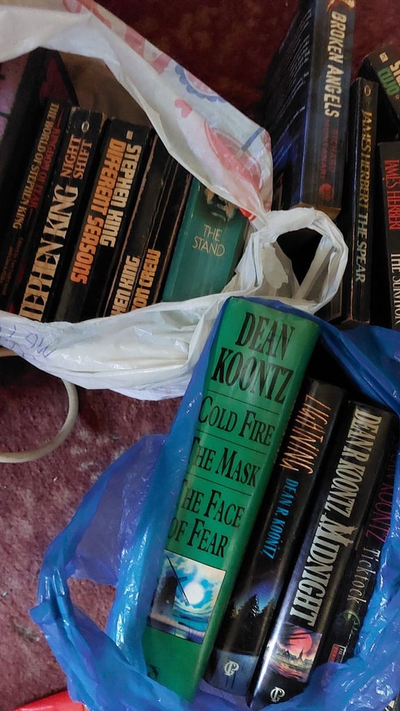 ***Last Chance To Buy*** Lot/Collection of Horror books (about 30) Stephen King mainly. £8 for ALL.