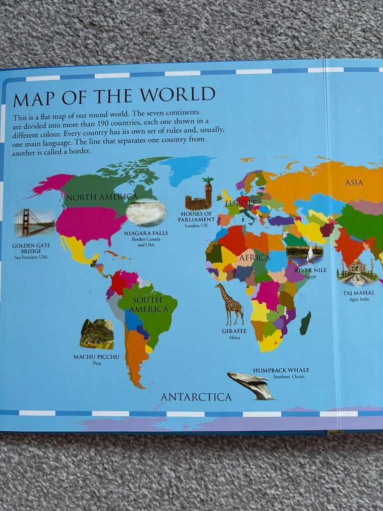 Picture World Atlas for Kids 🌍