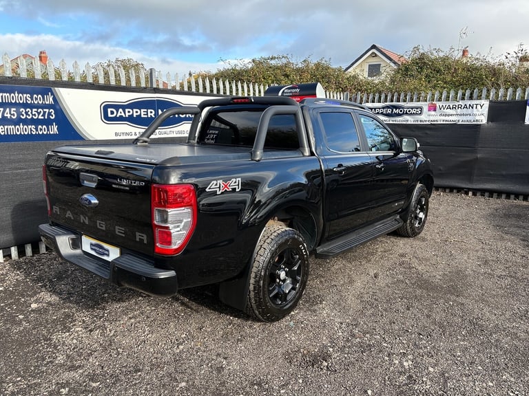 2018 Ford Ranger Double Cab 4x4 Black Ed 2 2.2TDCi 160PS Pick Up Diesel Manual