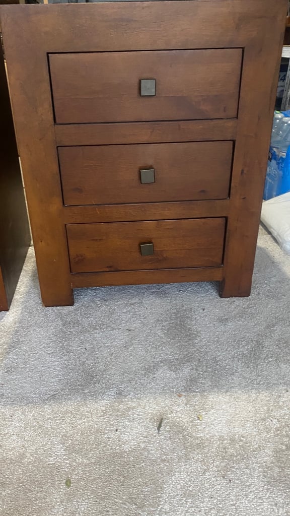 Two bedside cabinets