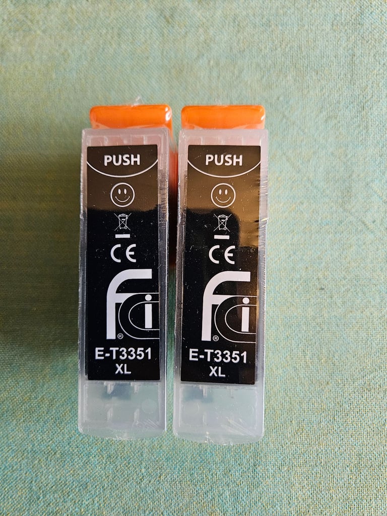 Two new black ink cartridges with Expression Premium numbers