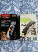 Two sets of dog grooming clippers 