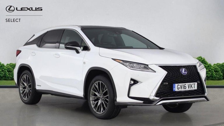 2016 Lexus RX 450h 3.5 F-Sport 5dr CVT (Pan roof) SUV Hybrid Automatic