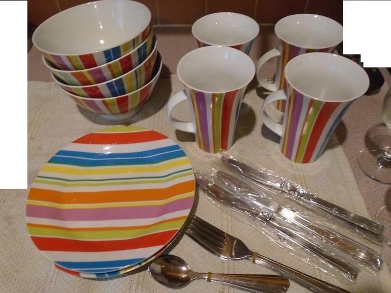 SecondHand Crockery & Cutlery Sets for Sale in Witney, Oxfordshire