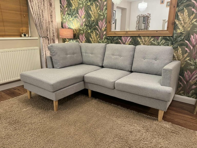 image for Grey Corner Sofa - Can deliver 