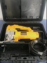 DeWalt DW321 Type 2 701W Jigsaw with Blade and Carry Case, Dust Extraction Attachment, Guard, As New