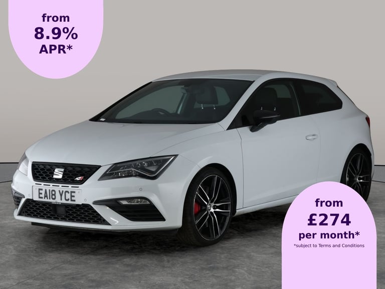 2018 SEAT Leon 2.0 TSI Cupra 300 3dr HATCHBACK PETROL Manual