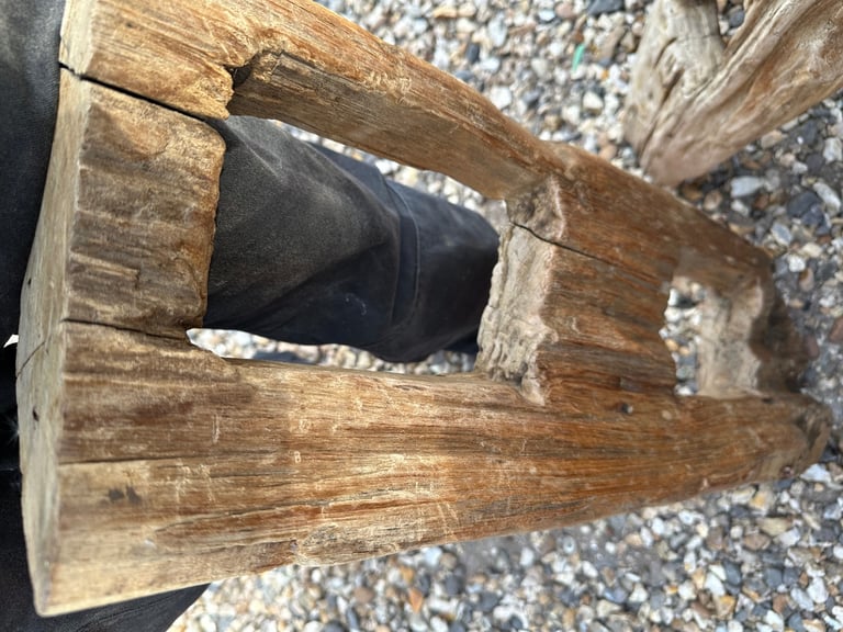 Large drift wood table.  