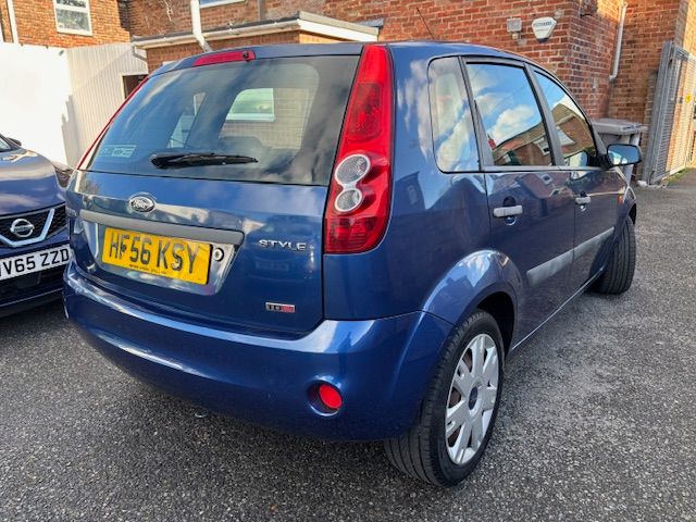 2007 Ford Fiesta Style 1.4 TDCI 5dr **Very Cheap to Run, £35 Tax, 65+ MPG**