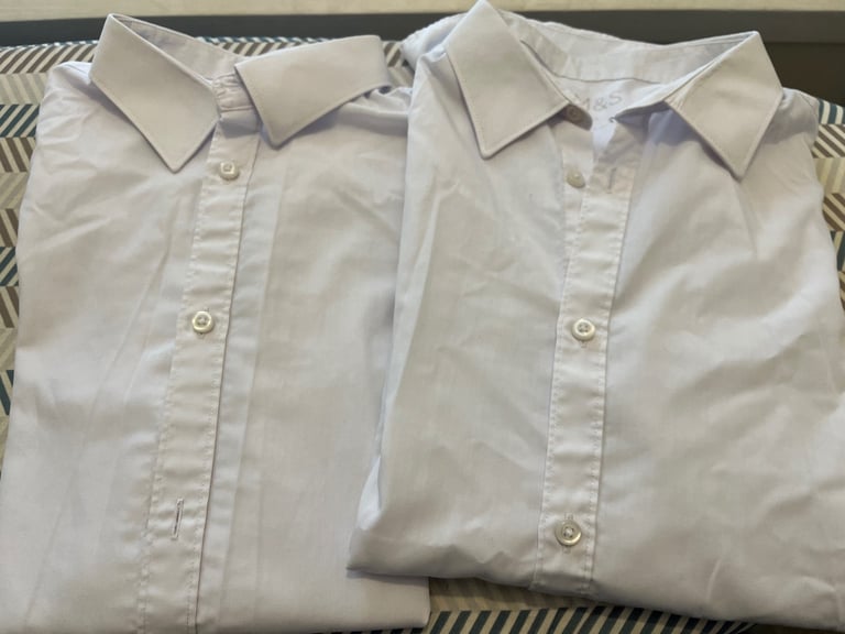 image for White School Shirts 15-16 yrs 