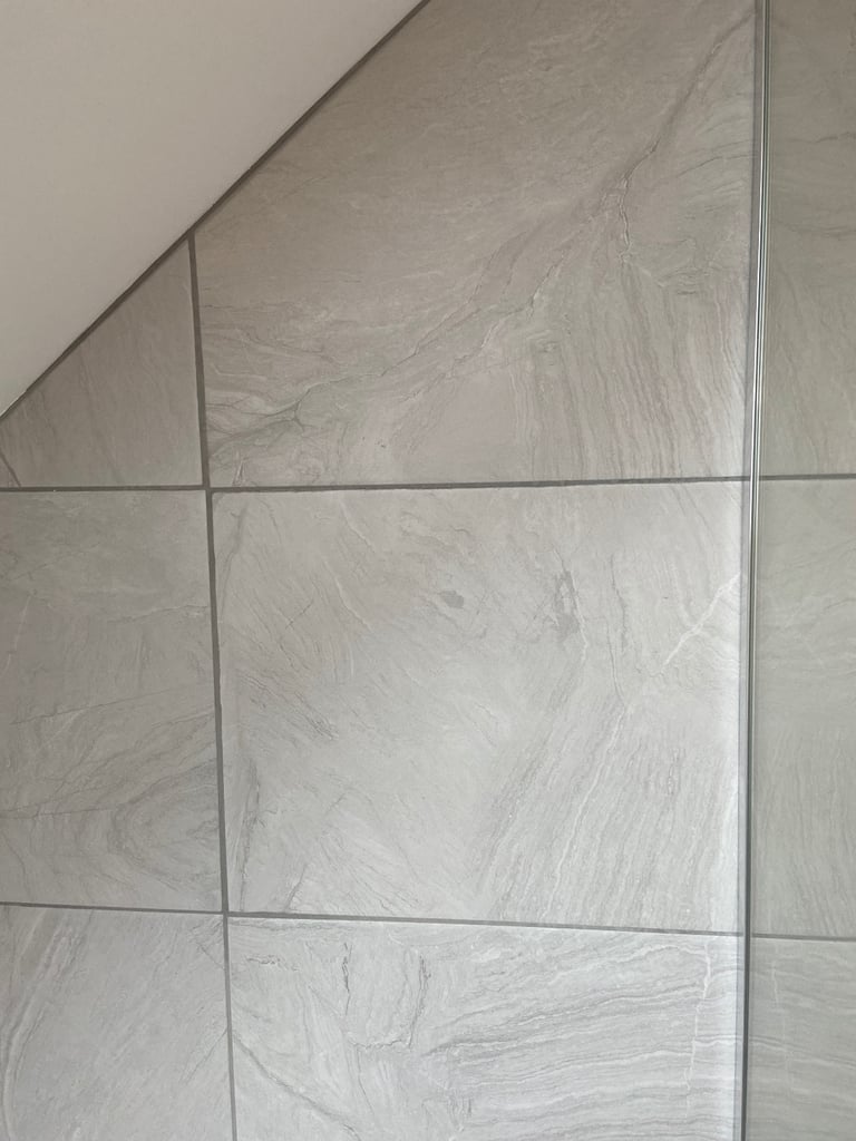 Varana Gris Porcelain Tiles by Gayaflores