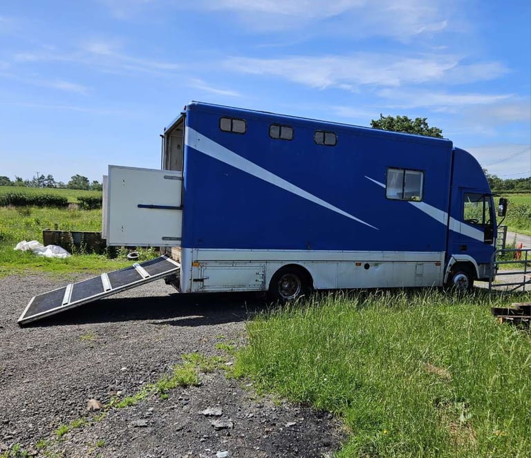 Ford Iveco horse box 7.5t