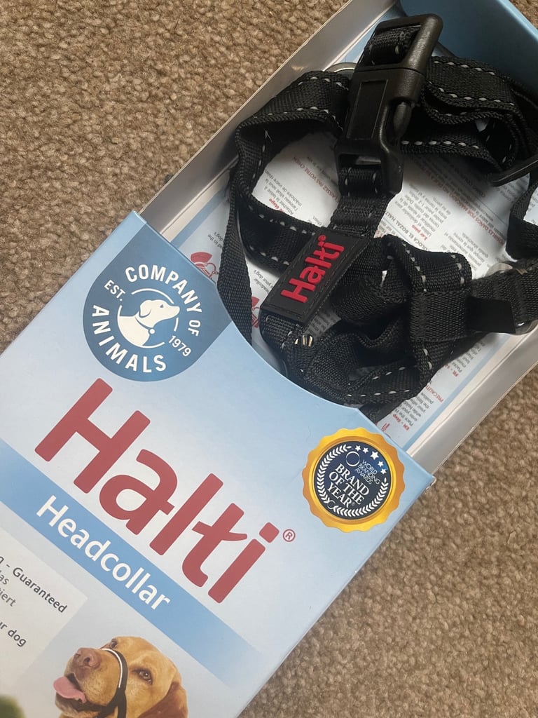 HALTI Headcollar Size 3 Black harness