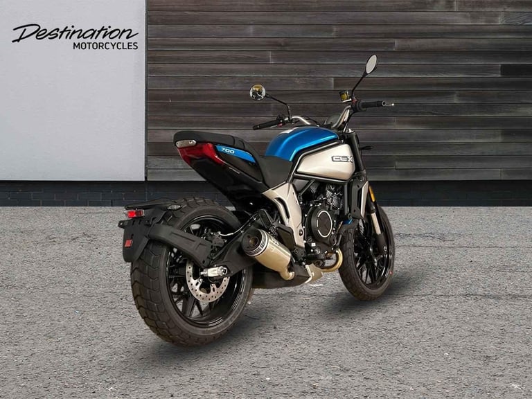 2025 Cf Moto Cl-X 700CL-X HERITAGE Petrol blue 6 Speed