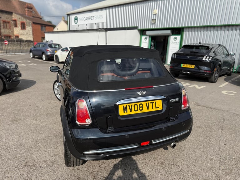 2008 Mini Convertible 1.6 Cooper Sidewalk 2dr Petrol