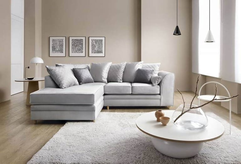 image for ** Luxury Dylan Corner Sofa – Modern Design | Free Same Day Delivery 💷 **