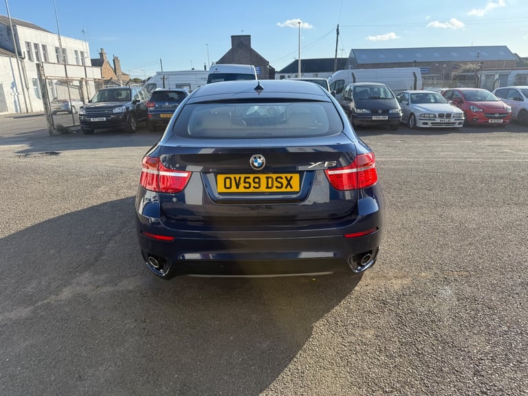 BMW X6 30d XDRIVE 2009 IMMACULATE CONDITION SERVICE HISTORY NEW MOT BRAKES TYRES WARRANTY