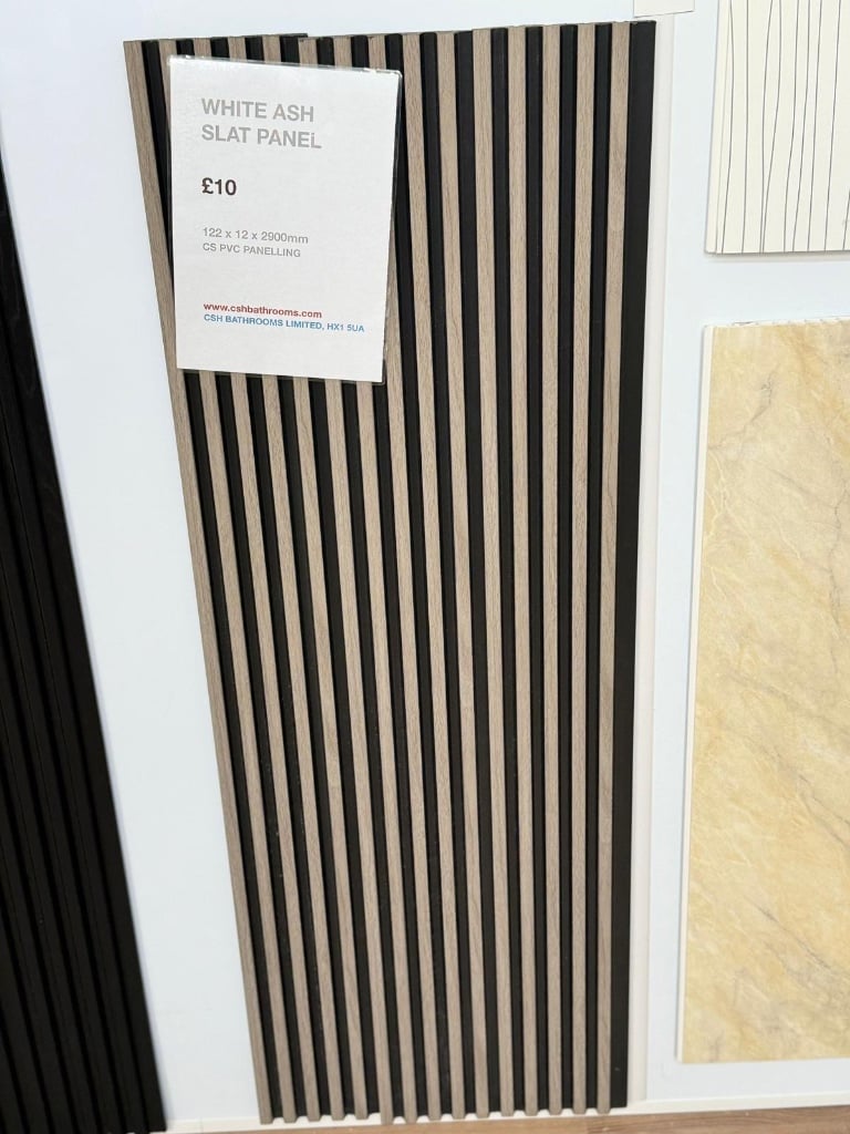 Cladding CS PVC WALL PANELS 10mm, bathroom decor panels, CSH Bathrooms