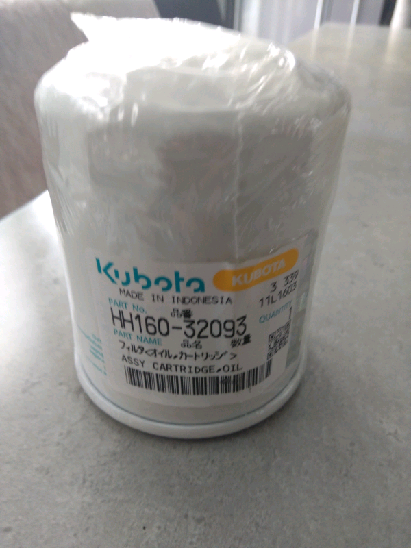 Brand new Kubota oil filter £20