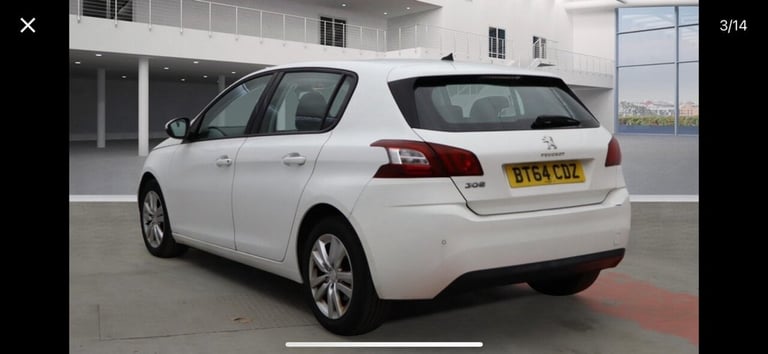2014 Peugeot 308 1.6 HDi 92 Active 5dr HATCHBACK DIESEL Manual