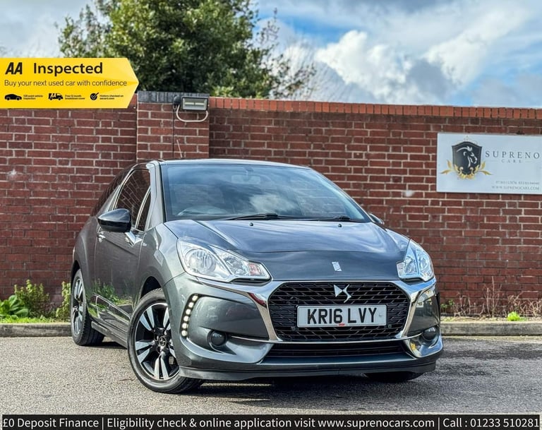 2016 DS AUTOMOBILES DS 3 1.2 PureTech Chic Euro 6 (s/s) 3dr