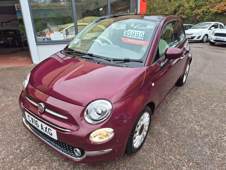 2016 Fiat 500 LOUNGE Hatchback Petrol Manual