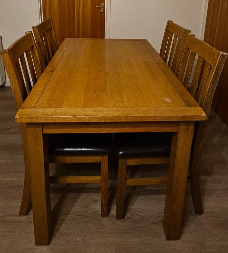 image for Dining table and 4 chairs 