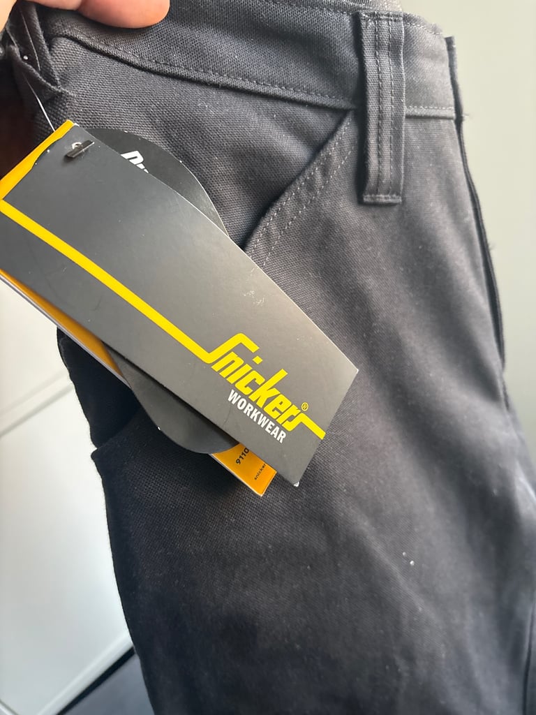 image for One Pair of Snickers Work trousers - black - 31/32